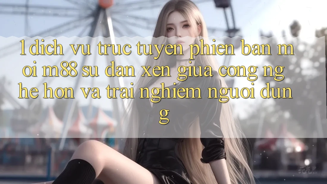 1. Dịch vụ trực tuyến Phiên bản mới M88: Sự Đan xen Giữa Công Nghệ Hơn Và Trải nghiệm Người Dùng