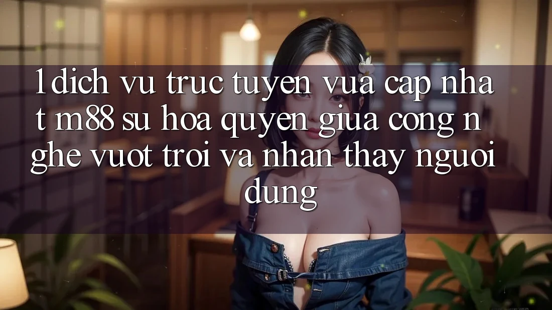 1. Dịch vụ trực tuyến Vừa cập nhật M88: Sự Hòa quyện Giữa Công Nghệ Vượt Trội Và Nhận thấy Người Dùng