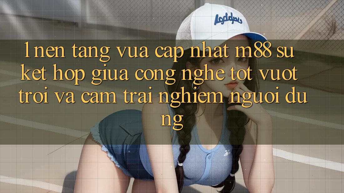 1. Nền Tảng Vừa cập nhật M88: Sự Kết hợp Giữa Công Nghệ Tốt vượt trội Và Cảm trải nghiệm Người Dùng
