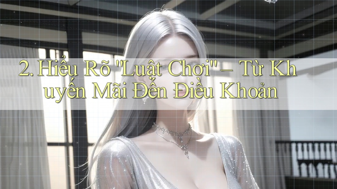 2. Hiểu Rõ “Luật Chơi” – Từ Khuyến Mãi Đến Điều Khoản 2. Hiểu Rõ “Luật Chơi” – Từ Khuyến Mãi Đến Điều Khoản