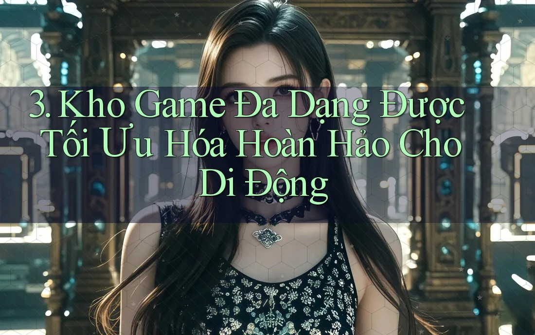 3. Kho Game Đa Dạng Được Tối Ưu Hóa Hoàn Hảo Cho Di Động