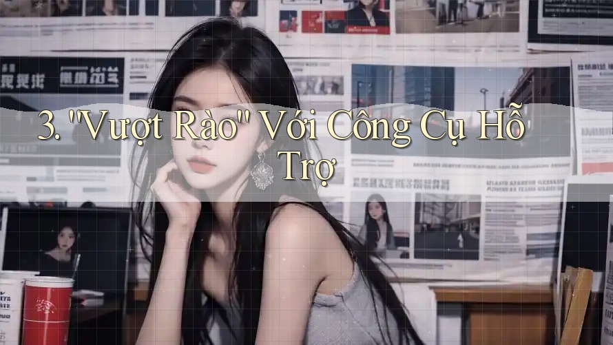 3. “Vượt Rào” Với Công Cụ Hỗ Trợ