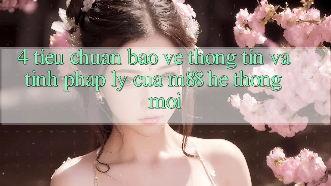 4. Tiêu Chuẩn Bảo vệ thông tin Và Tính Pháp Lý Của M88 Hệ thống Mới 4. Tiêu Chuẩn Bảo vệ thông tin Và Tính Pháp Lý Của M88 Hệ thống Mới