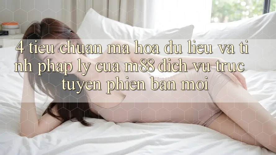 4. Tiêu Chuẩn Mã hóa dữ liệu Và Tính Pháp Lý Của M88 Dịch vụ trực tuyến Phiên bản mới