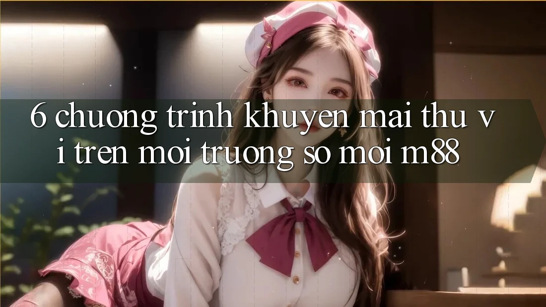 6. Chương Trình Khuyến Mãi Thú vị Trên Môi trường số Mới M88 6. Chương Trình Khuyến Mãi Thú vị Trên Môi trường số Mới M88