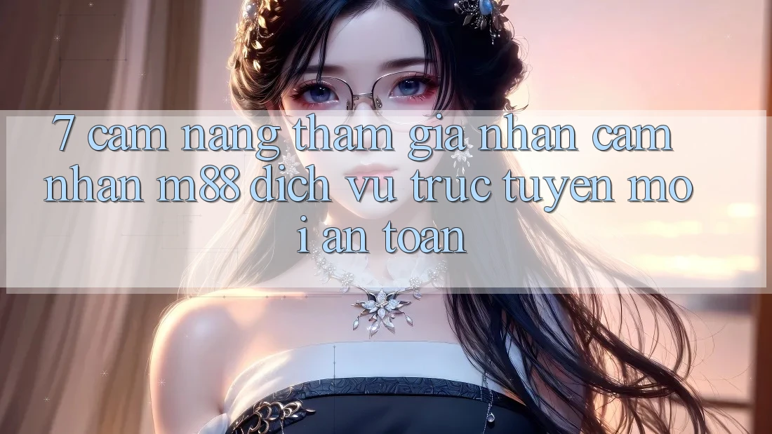 7. Cẩm nang Tham Gia Nhận cảm nhận M88 Dịch vụ trực tuyến Mới An Toàn
