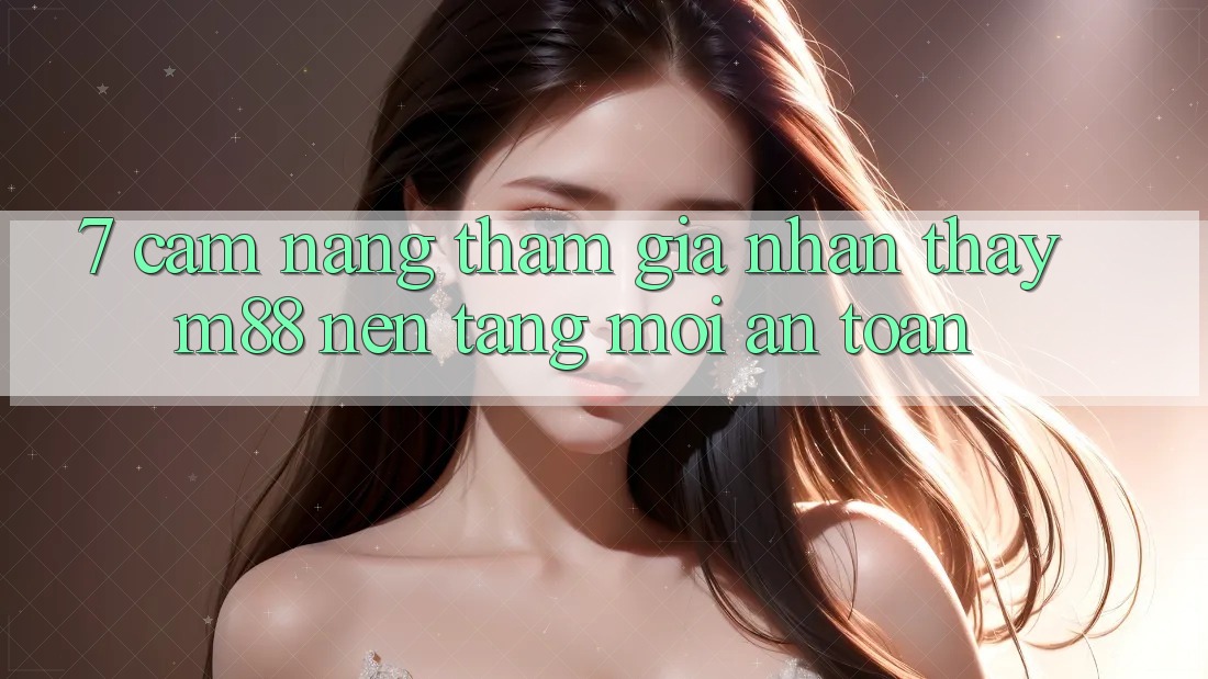 7. Cẩm nang Tham Gia Nhận thấy M88 Nền Tảng Mới An Toàn