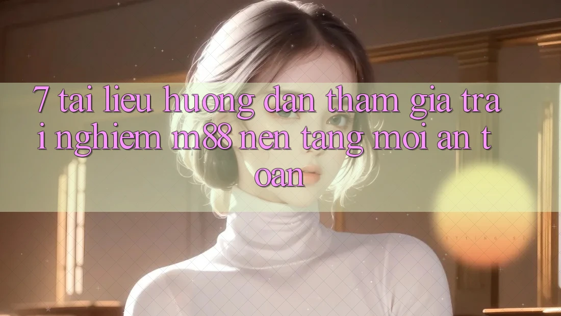 7. Tài liệu hướng dẫn Tham Gia Trải nghiệm M88 Nền Tảng Mới An Toàn 7. Tài liệu hướng dẫn Tham Gia Trải nghiệm M88 Nền Tảng Mới An Toàn