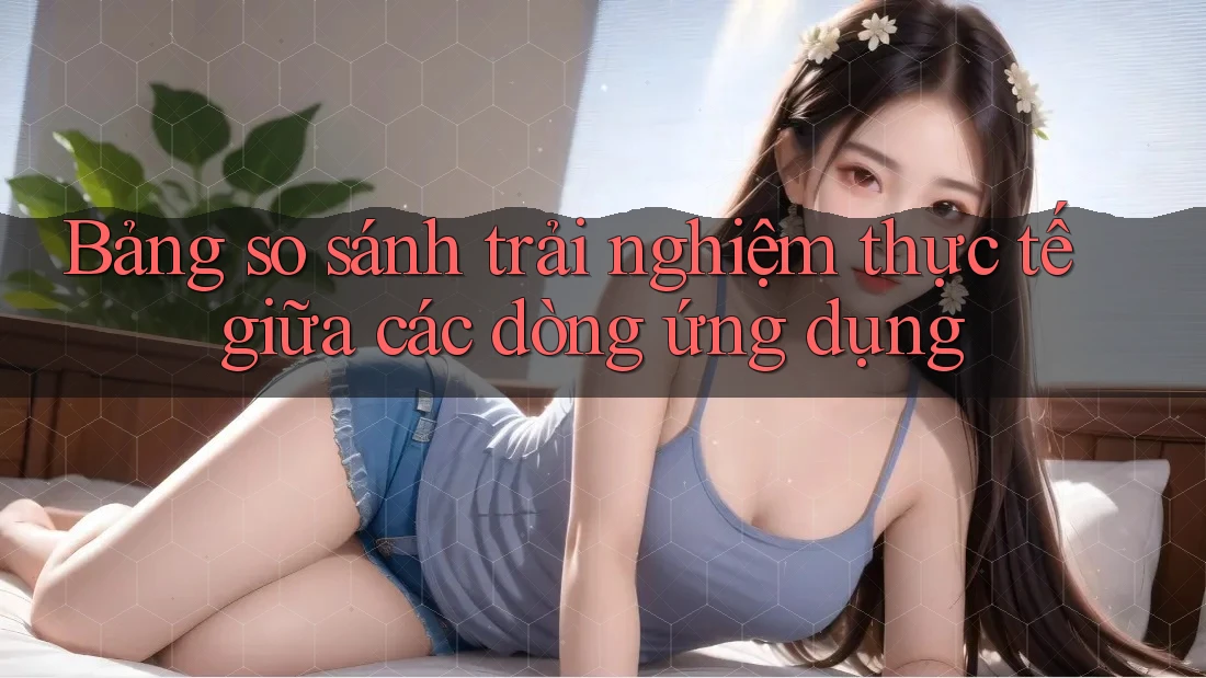 Bảng so sánh trải nghiệm thực tế giữa các dòng ứng dụng