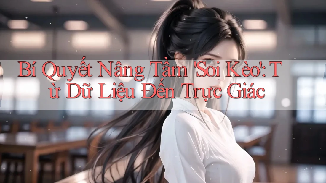 Bí Quyết Nâng Tầm 'Soi Kèo': Từ Dữ Liệu Đến Trực Giác Bí Quyết Nâng Tầm 'Soi Kèo': Từ Dữ Liệu Đến Trực Giác