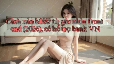 Cách nào M88 từ góc nhìn frontend (2026), có hỗ trợ bank VN