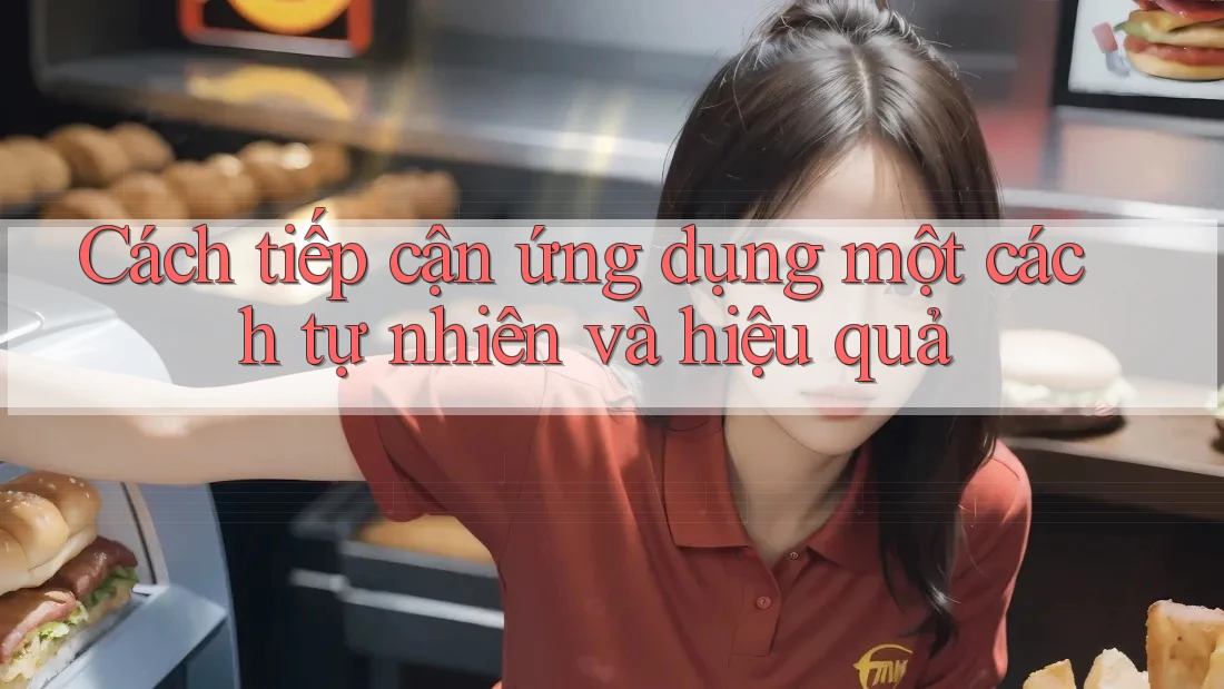 Cách tiếp cận ứng dụng một cách tự nhiên và hiệu quả