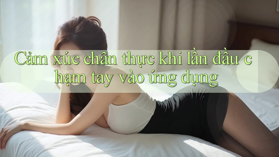 Cảm xúc chân thực khi lần đầu chạm tay vào ứng dụng