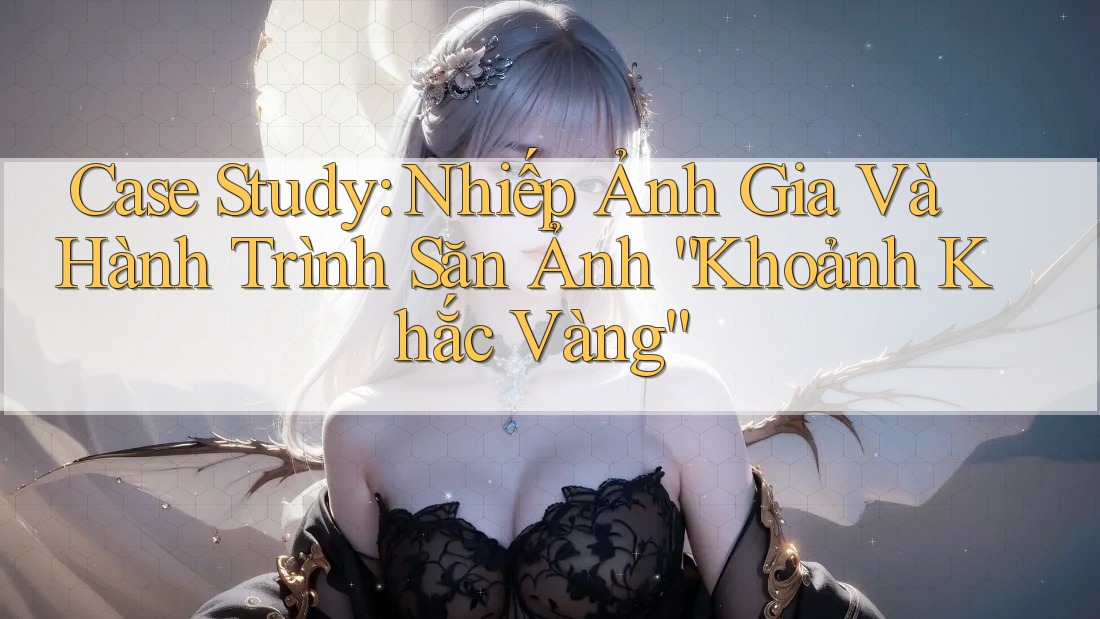 Case Study: Nhiếp Ảnh Gia Và Hành Trình Săn Ảnh “Khoảnh Khắc Vàng”