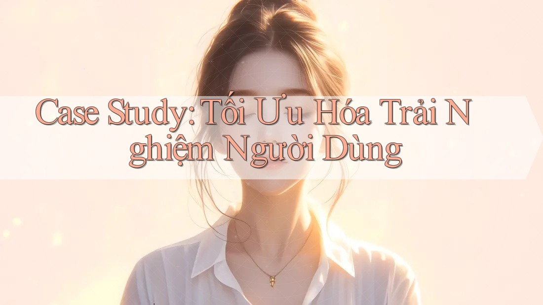 Case Study: Tối Ưu Hóa Trải Nghiệm Người Dùng