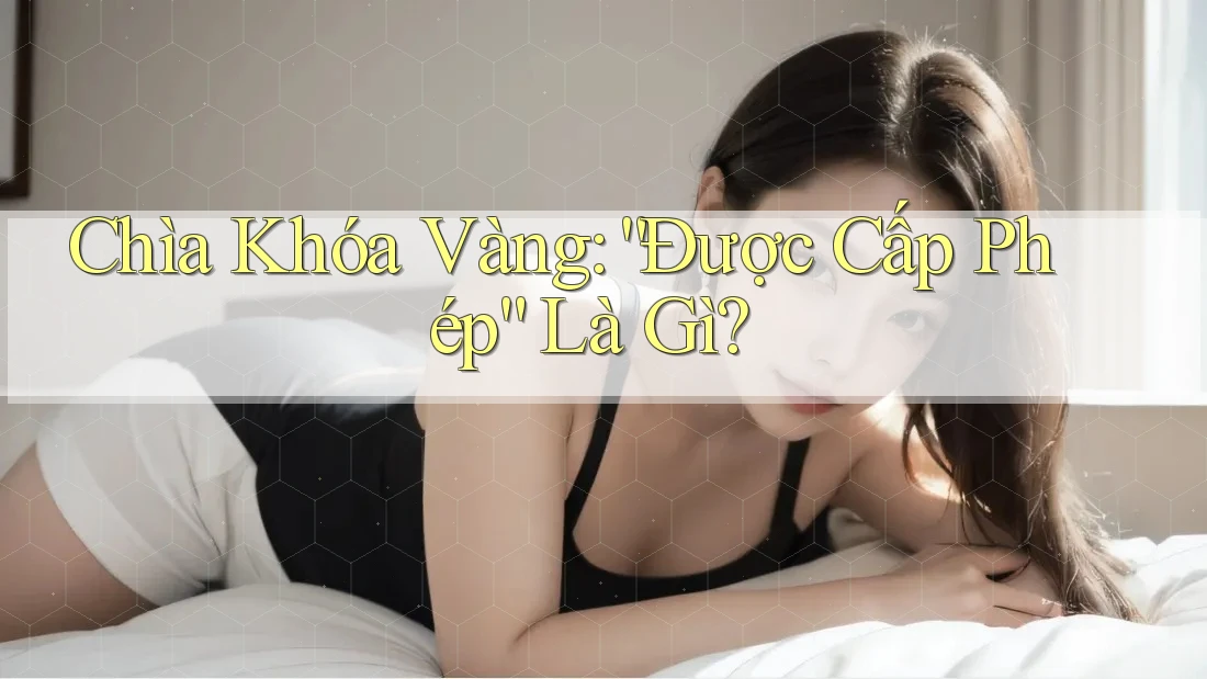 Chìa Khóa Vàng: “Được Cấp Phép” Là Gì?