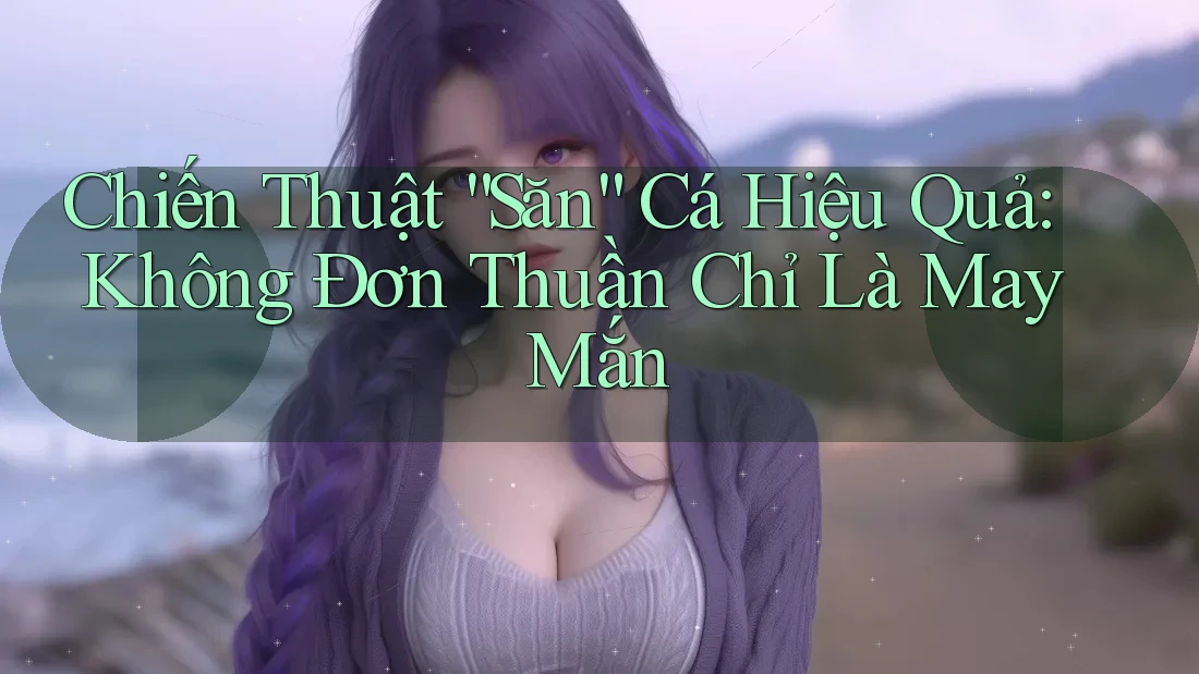 Chiến Thuật “Săn” Cá Hiệu Quả: Không Đơn Thuần Chỉ Là May Mắn Chiến Thuật “Săn” Cá Hiệu Quả: Không Đơn Thuần Chỉ Là May Mắn