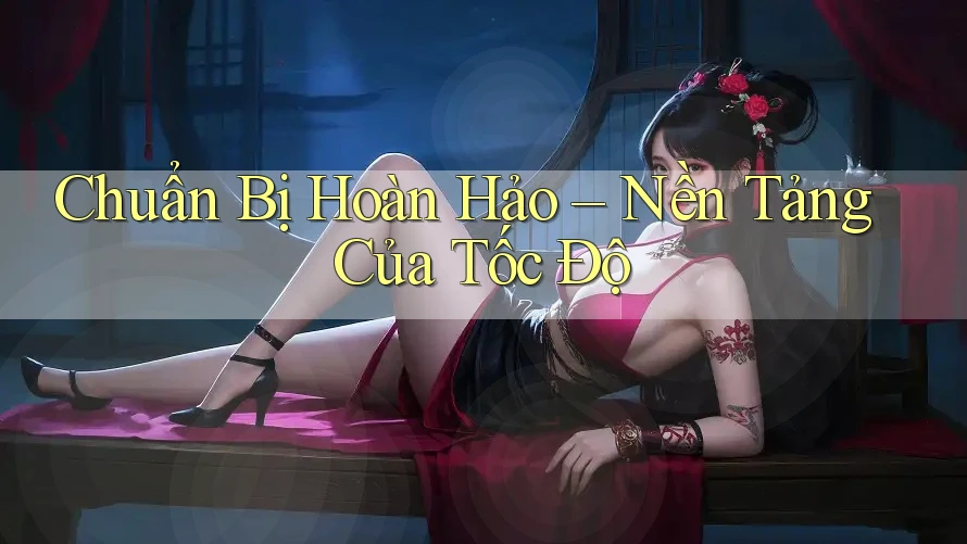 Chuẩn Bị Hoàn Hảo – Nền Tảng Của Tốc Độ Chuẩn Bị Hoàn Hảo – Nền Tảng Của Tốc Độ