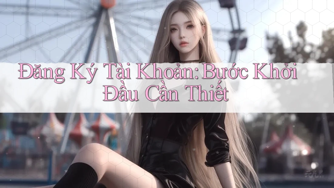 Đăng Ký Tài Khoản: Bước Khởi Đầu Cần Thiết