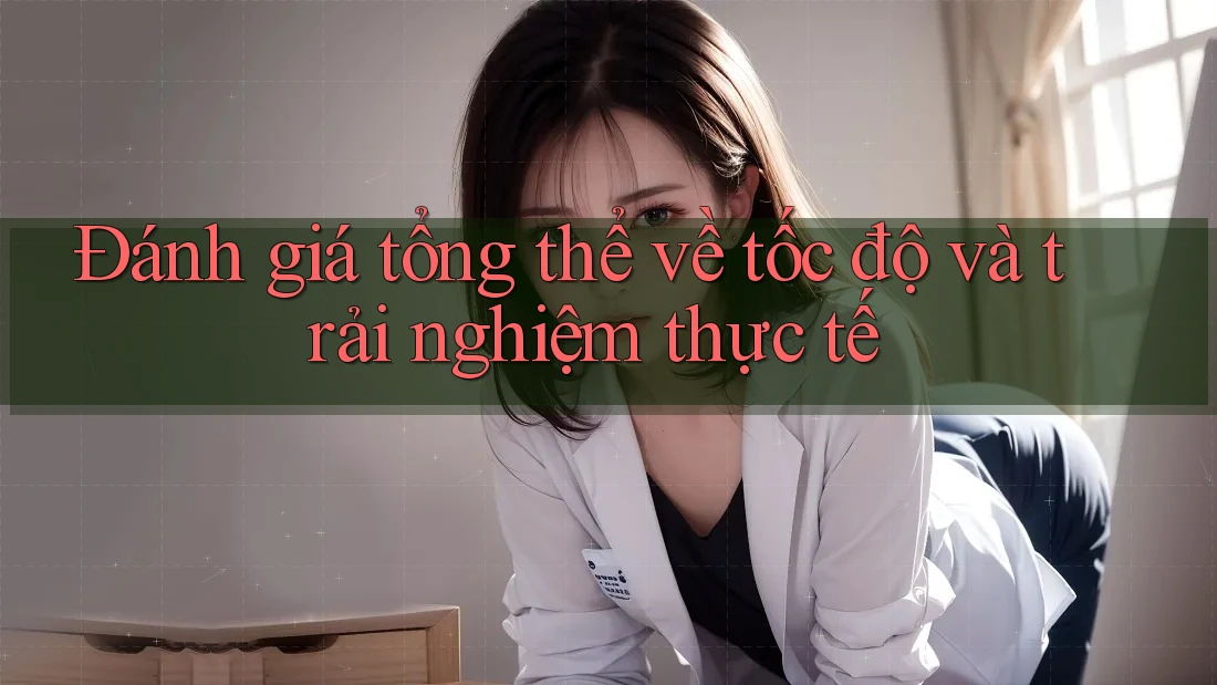 Đánh giá tổng thể về tốc độ và trải nghiệm thực tế