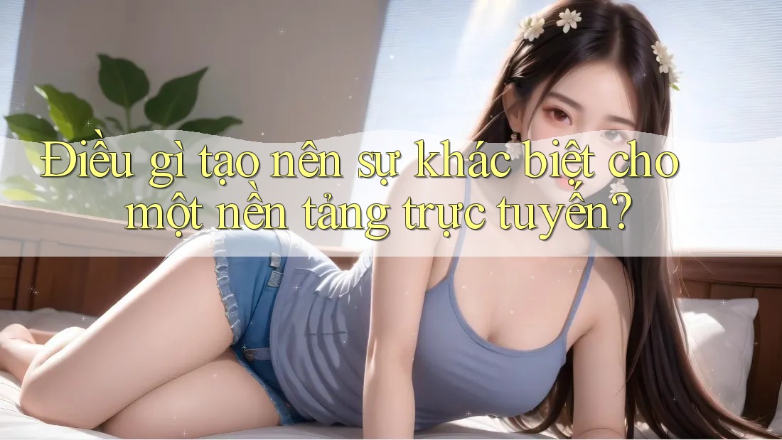 Điều gì tạo nên sự khác biệt cho một nền tảng trực tuyến?