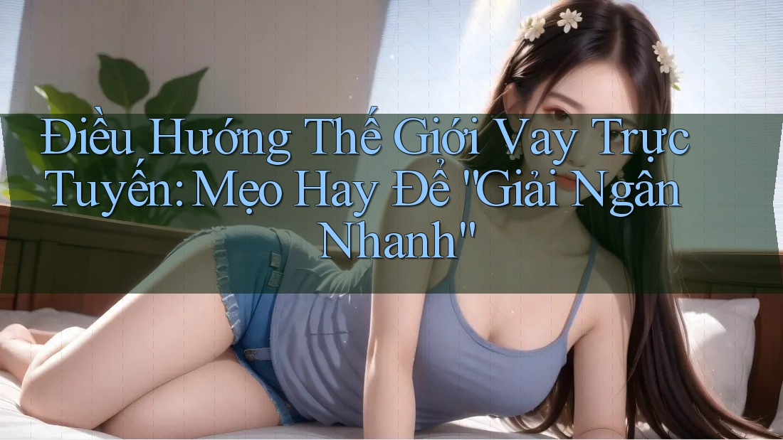Điều Hướng Thế Giới Vay Trực Tuyến: Mẹo Hay Để “Giải Ngân Nhanh” Điều Hướng Thế Giới Vay Trực Tuyến: Mẹo Hay Để “Giải Ngân Nhanh”