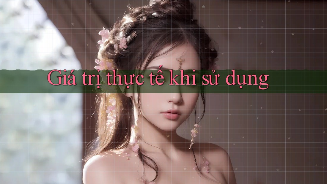 Giá trị thực tế khi sử dụng Giá trị thực tế khi sử dụng