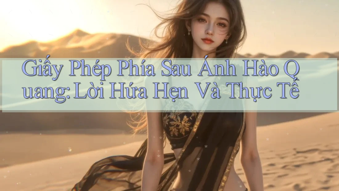 Giấy Phép Phía Sau Ánh Hào Quang: Lời Hứa Hẹn Và Thực Tế
