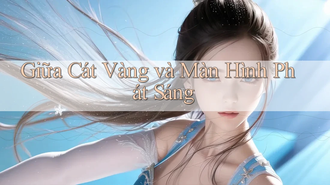 Giữa Cát Vàng và Màn Hình Phát Sáng Giữa Cát Vàng và Màn Hình Phát Sáng