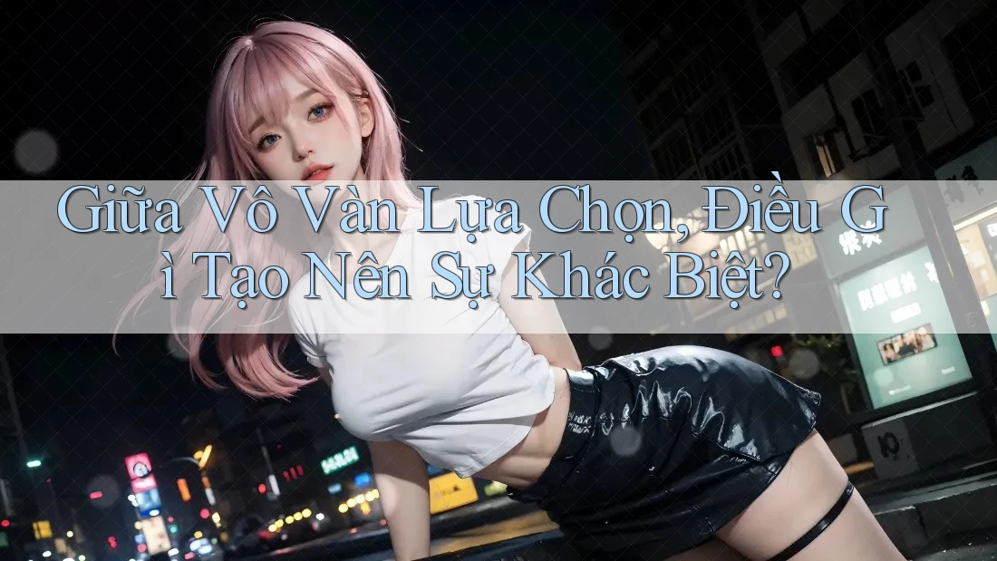 Giữa Vô Vàn Lựa Chọn, Điều Gì Tạo Nên Sự Khác Biệt?