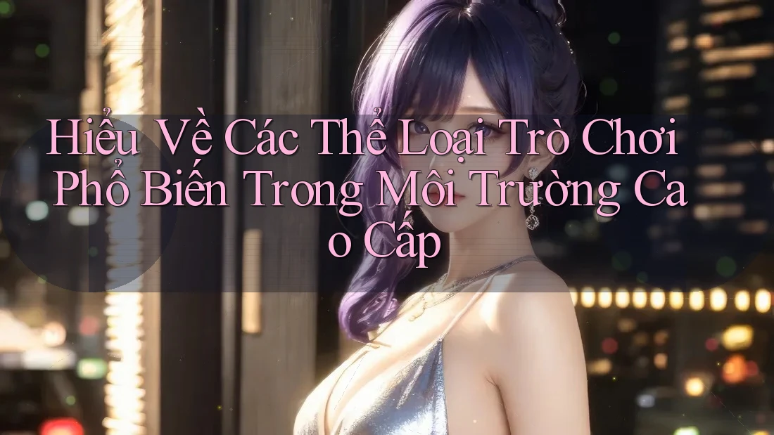 Hiểu Về Các Thể Loại Trò Chơi Phổ Biến Trong Môi Trường Cao Cấp