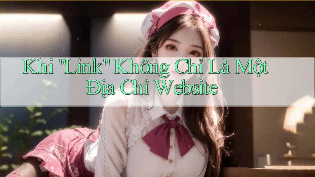 Khi “Link” Không Chỉ Là Một Địa Chỉ Website Khi “Link” Không Chỉ Là Một Địa Chỉ Website