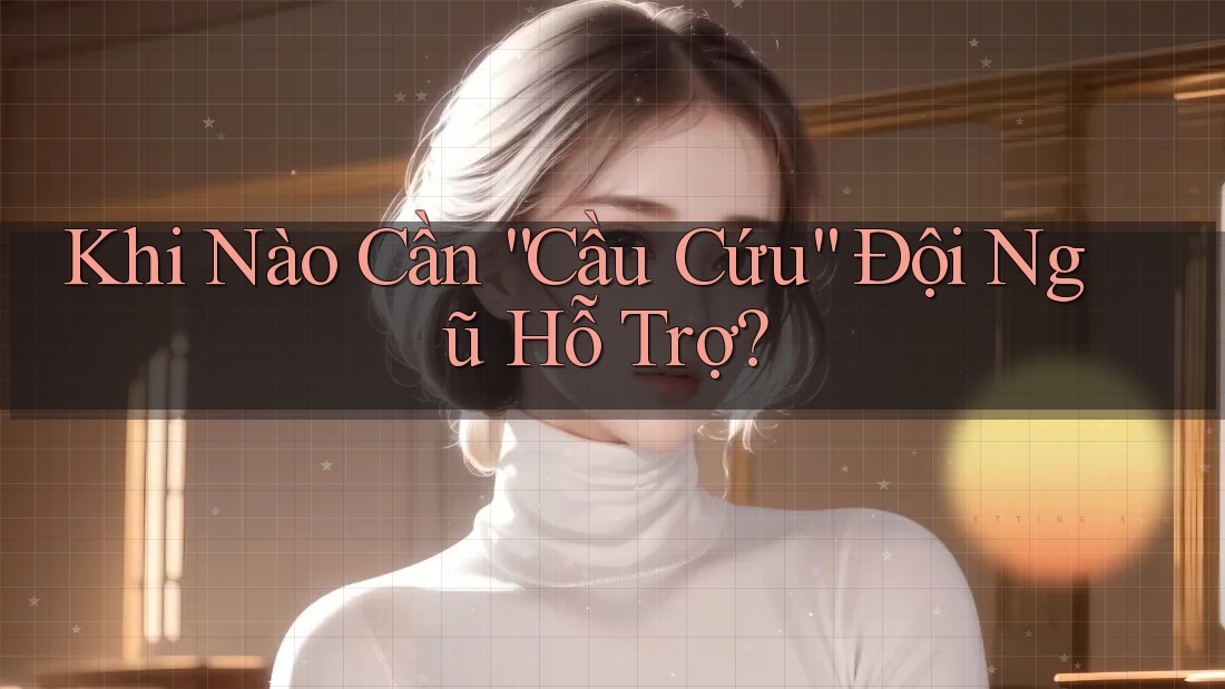 Khi Nào Cần “Cầu Cứu” Đội Ngũ Hỗ Trợ?