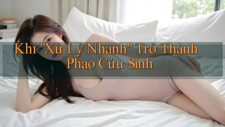 Khi “Xử Lý Nhanh” Trở Thành Phao Cứu Sinh