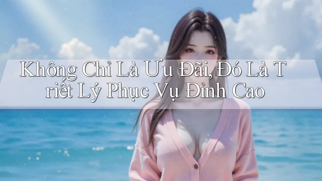 Không Chỉ Là Ưu Đãi, Đó Là Triết Lý Phục Vụ Đỉnh Cao
