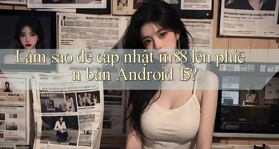 Làm sao để cập nhật m88 lên phiên bản Android 15? Làm sao để cập nhật m88 lên phiên bản Android 15?