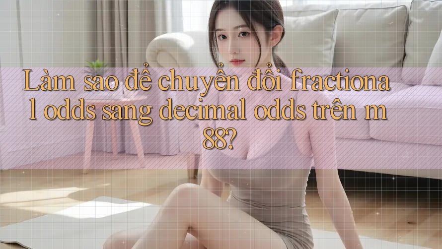 Làm sao để chuyển đổi fractional odds sang decimal odds trên m88? Làm sao để chuyển đổi fractional odds sang decimal odds trên m88?