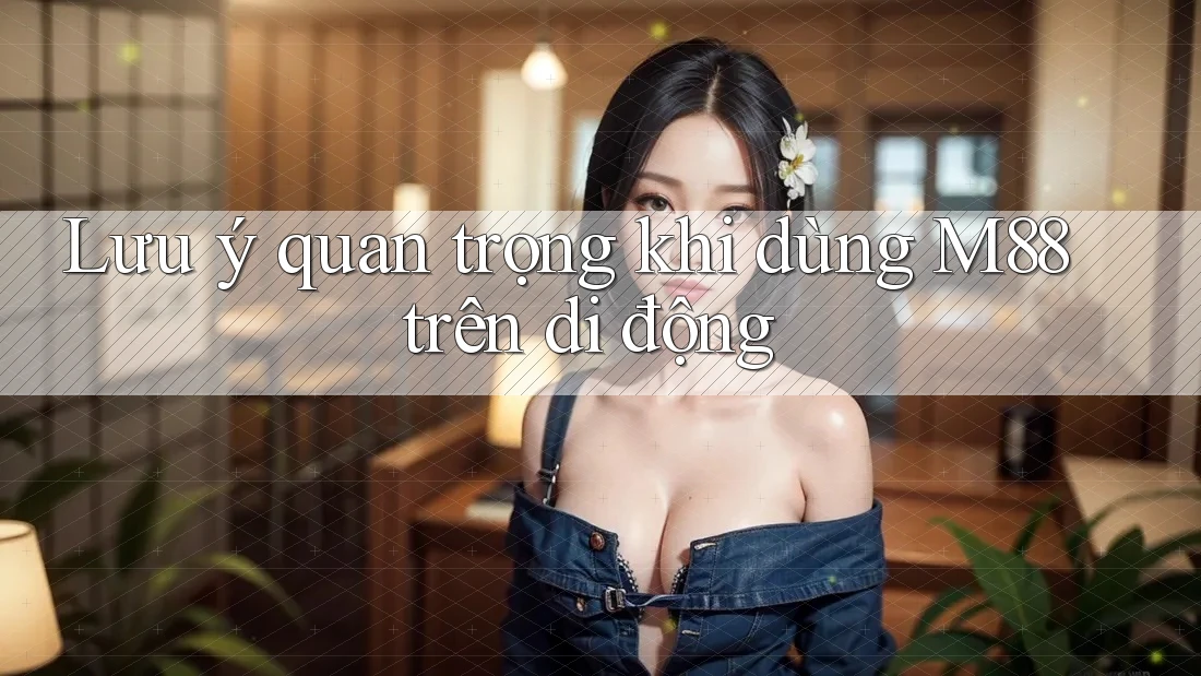 Lưu ý quan trọng khi dùng M88 trên di động
