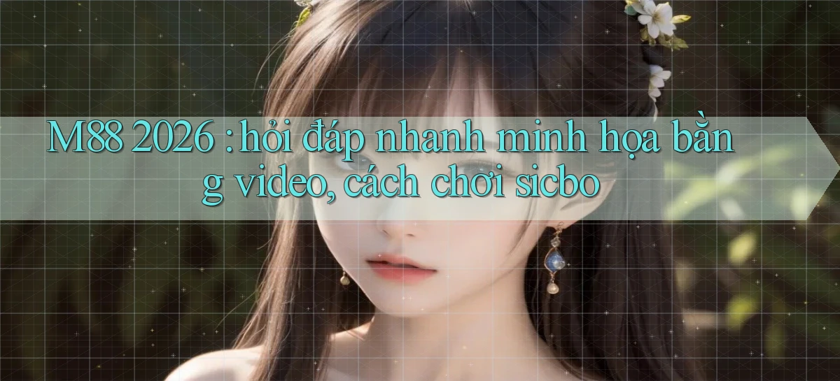 M88 2026 hỏi đáp nhanh minh họa bằng video, cách chơi sicbo