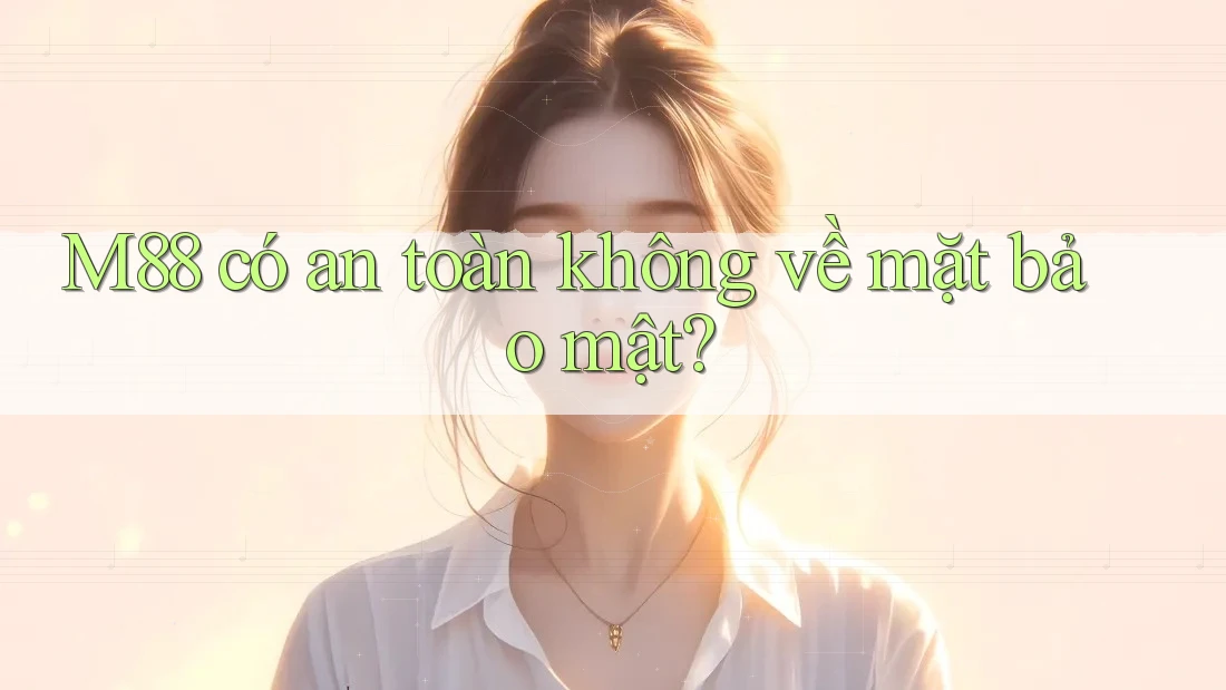 M88 có an toàn không về mặt bảo mật?