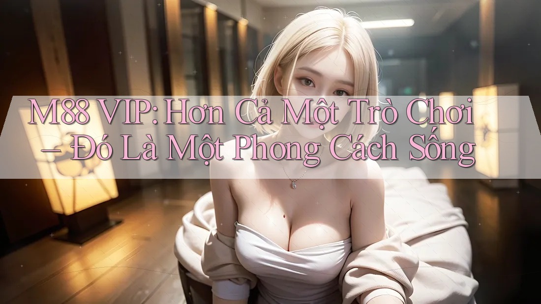 M88 VIP: Hơn Cả Một Trò Chơi – Đó Là Một Phong Cách Sống M88 VIP: Hơn Cả Một Trò Chơi – Đó Là Một Phong Cách Sống