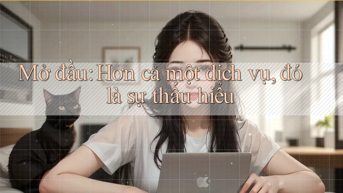 Mở đầu: Hơn cả một dịch vụ, đó là sự thấu hiểu