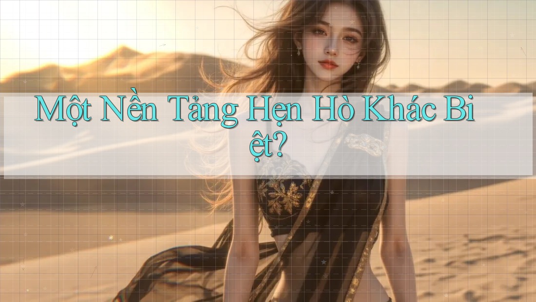 Một Nền Tảng Hẹn Hò Khác Biệt?