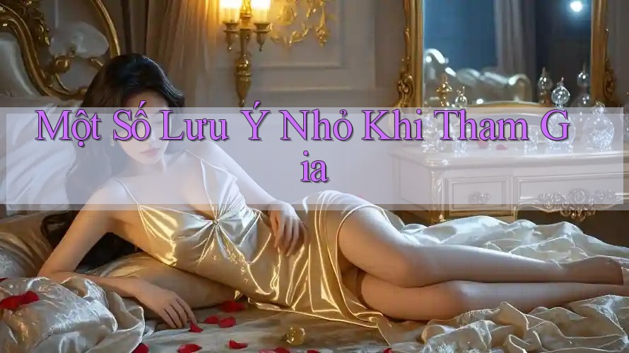 Một số lưu ý nhỏ khi tham gia: