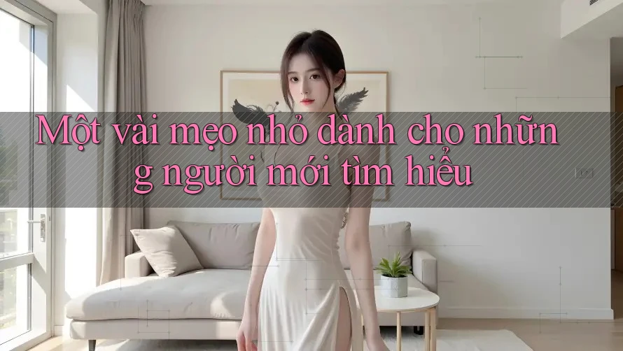 Một vài mẹo nhỏ dành cho những người mới tìm hiểu Một vài mẹo nhỏ dành cho những người mới tìm hiểu