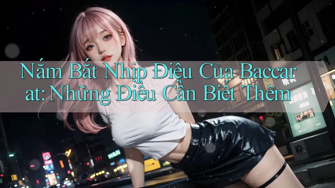 Nắm Bắt Nhịp Điệu Của Baccarat: Những Điều Cần Biết Thêm Nắm Bắt Nhịp Điệu Của Baccarat: Những Điều Cần Biết Thêm