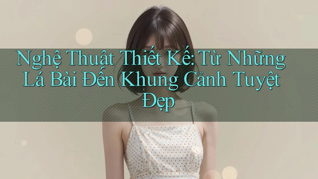 Nghệ Thuật Thiết Kế: Từ Những Lá Bài Đến Khung Cảnh Tuyệt Đẹp