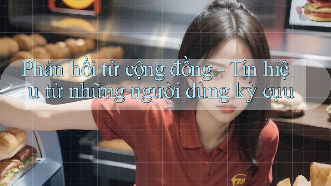 Phản hồi từ cộng đồng - Tín hiệu từ những người dùng kỳ cựu