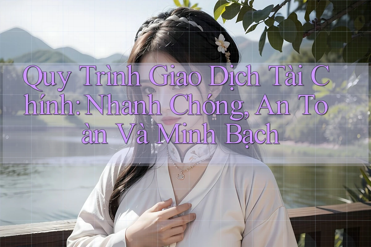 Quy Trình Giao Dịch Tài Chính: Nhanh Chóng, An Toàn Và Minh Bạch Quy Trình Giao Dịch Tài Chính: Nhanh Chóng, An Toàn Và Minh Bạch