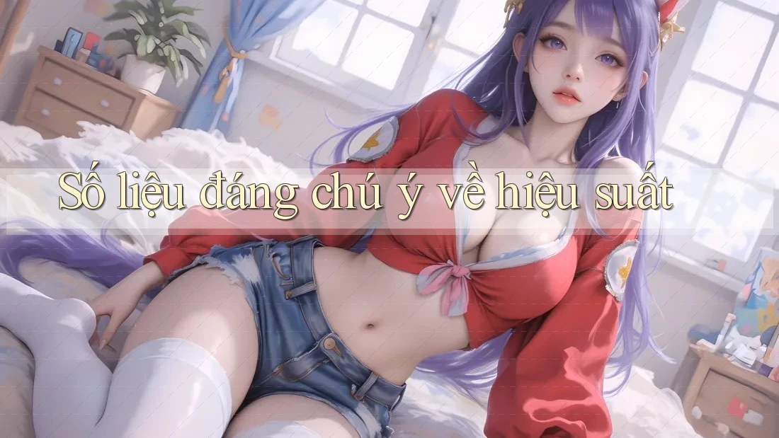 Số liệu đáng chú ý về hiệu suất